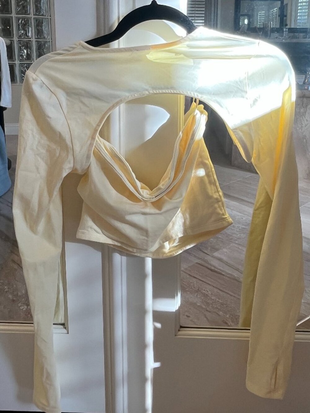 Butter Yellow Tube Top + Bolero Set